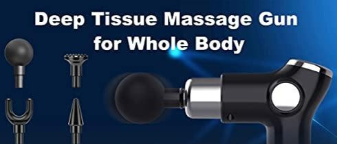 SMAXPRO™ LED Massage Deep Tissue Massage Gun - Handheld Rechargeable Percussion Massager - 32 Speeds, 4 Heads massage gun SMAXPRO™ 