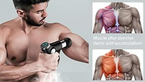 SMAXPRO™ LED Massage Deep Tissue Massage Gun - Handheld Rechargeable Percussion Massager - 32 Speeds, 4 Heads massage gun SMAXPRO™ 