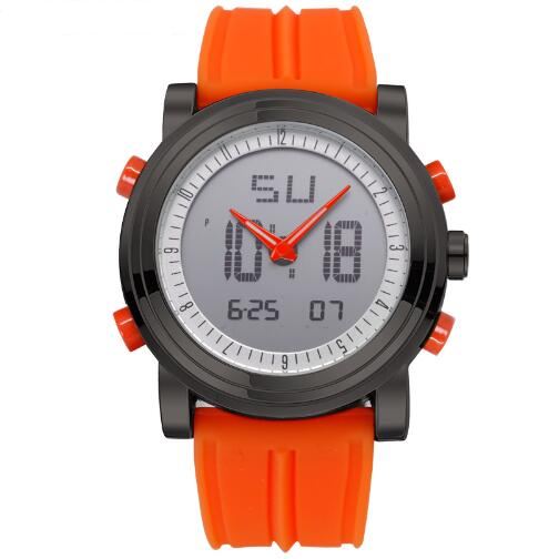 SMAXPro™ Men&#39;s Sport Quartz Analog+Digital Waterproof Wrist Watch casual watch SMAXPro™ Fashion Orange 