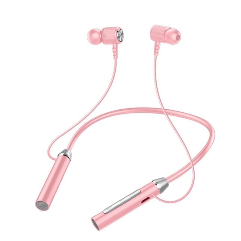 SMAXPro™ Neckband Bluetooth Earbuds: Mic Headset Wireless Earphones bluetooth earbuds SMAXPro™ Pink 