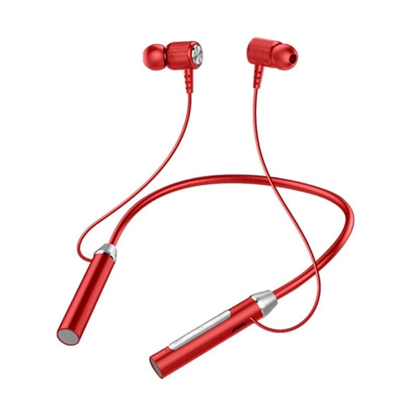 SMAXPro™ Neckband Bluetooth Earbuds: Mic Headset Wireless Earphones bluetooth earbuds SMAXPro™ Red 