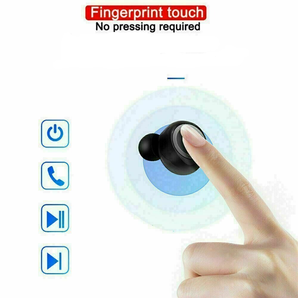 SMAXPLUS™ HD Waterproof Bluetooth Earbuds: Charging Case &amp; Mic (iOS/Android Wireless Earphones) bluetooth earbuds SMAXPLUS™ 