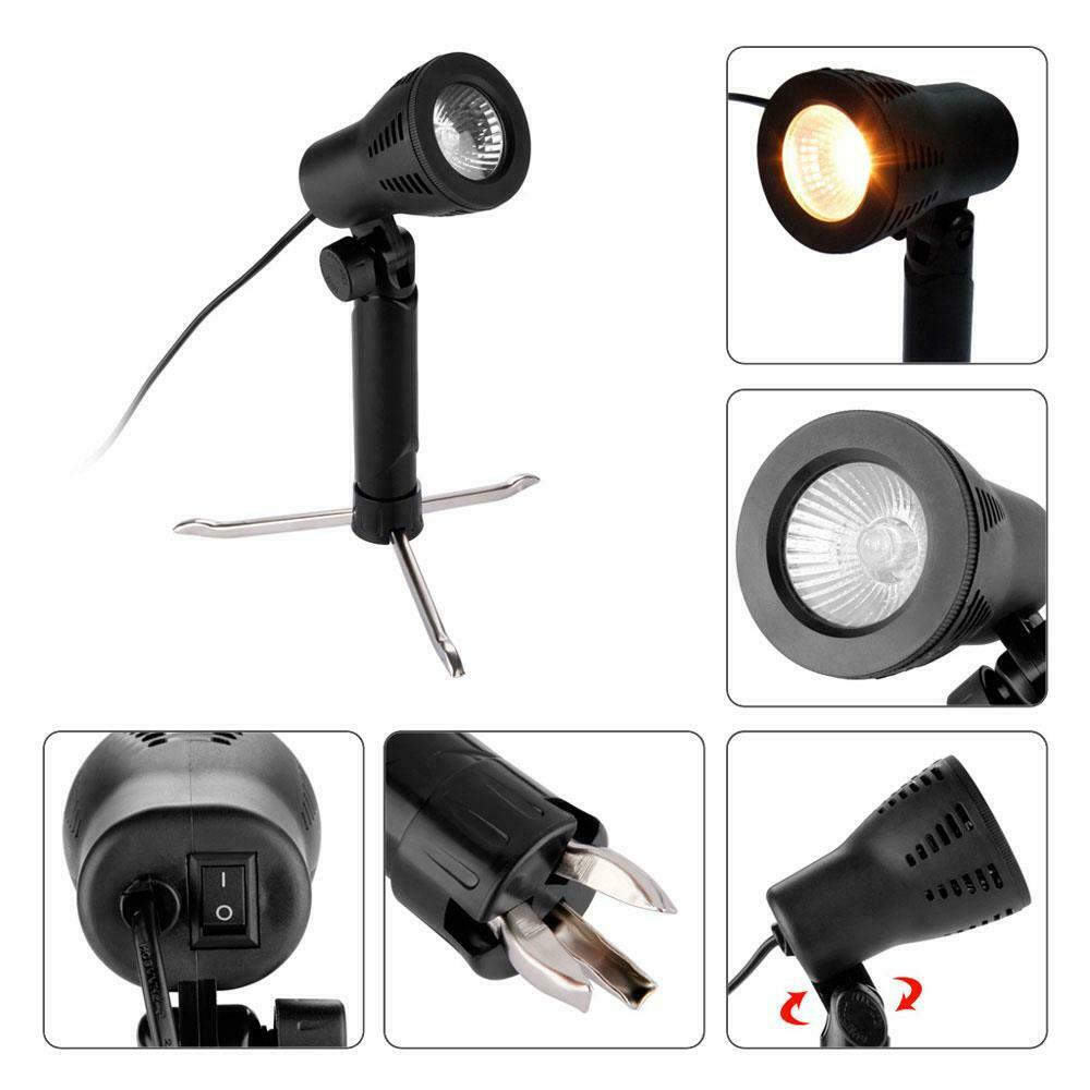 SMAXPRO™ Mini 24&quot; Halogen Photo Studio Box Cube: Foldable Light Room Tent Kit w/ 5 Backdrops photo studio kit SMAXPRO™ 