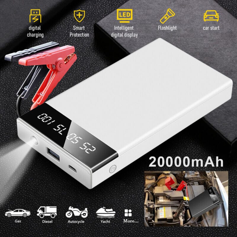 SMAXPro™ Portable Car Jump Starter: 20000mAh Jumper + Power Bank Charger car jump starter SMAXPro™ 