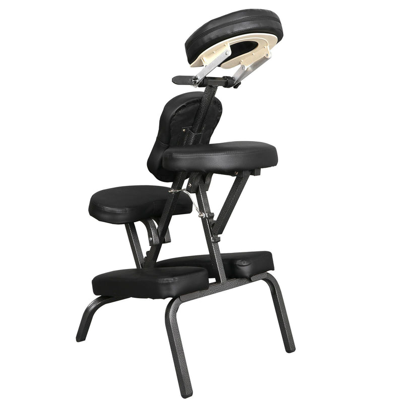 SMAXPRO™ Adjustable Folding Leather Massage Chair: Salon/Tattoo/Spa | Portable Travel Carry Case folding massage chair SMAXPRO™ 