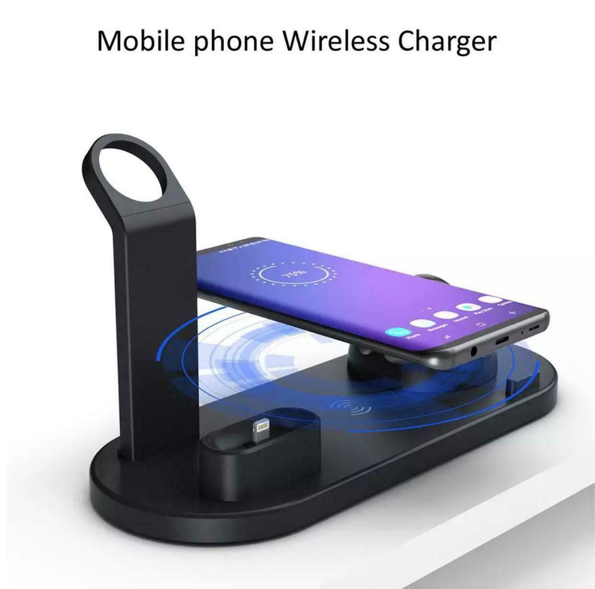 SMAXPro™ QI 4-in-1 FAST Wireless Charging Station: iWatch/Samsung/iPhone/Airpods Dock Stand Wireless Charging Station SMAXPro™ 