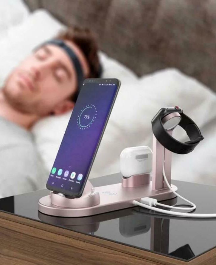SMAXPro™ QI 4-in-1 FAST Wireless Charging Station: iWatch/Samsung/iPhone/Airpods Dock Stand Wireless Charging Station SMAXPro™ 