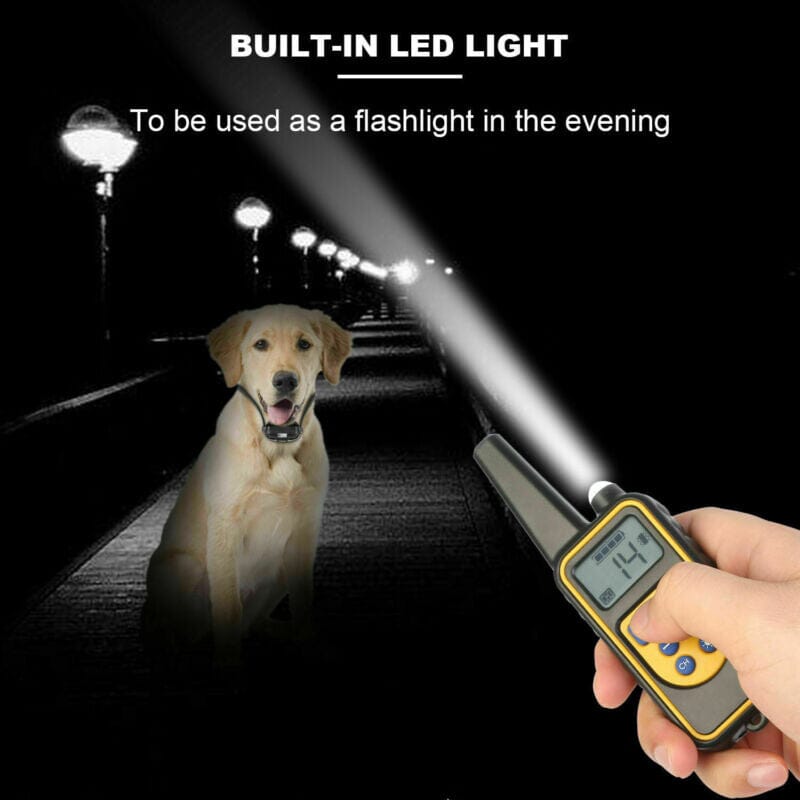 SMAXPro™ Remote Dog Shock Training Collar: 2700ft, Rechargeable, Waterproof LCD dog training collar SMAXPro™ 