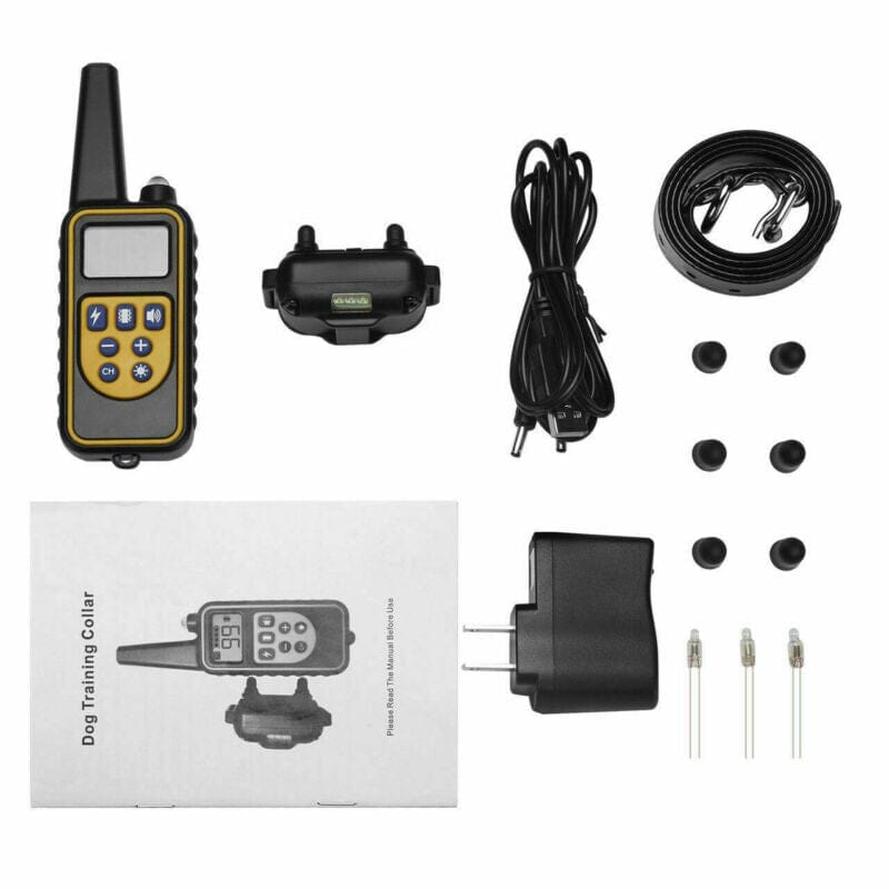 SMAXPro™ Remote Dog Shock Training Collar: 2700ft, Rechargeable, Waterproof LCD dog training collar SMAXPro™ 