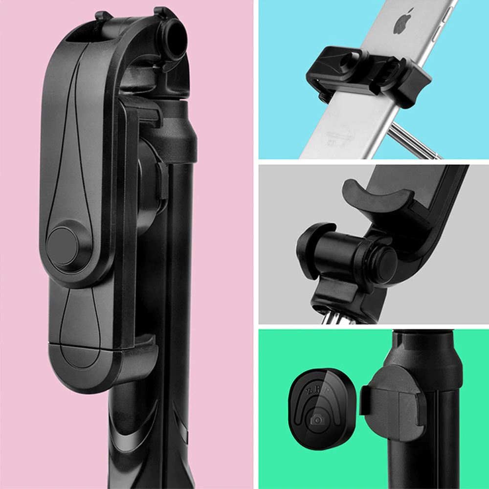 SMAXPro™ 30" Selfie Stick Tripod w/ Bluetooth Remote: Extendable Mini Stand iPhone/Android Selfie Stick Tripod SMAXPro™ 