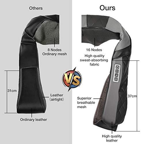SMAXPRO™ Hands-Free Neck &amp; Shoulder Shiatsu Back Massager w/ Heat | Deep Kneading neck massager SMAXPRO™ 