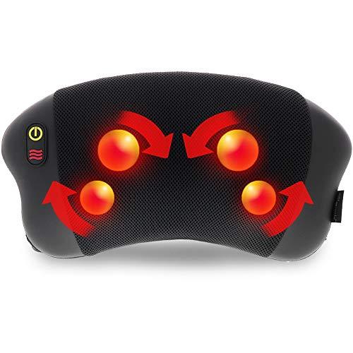 SMAXPRO™ Shiatsu Back &amp; Neck Massage Pillow w/ Heat - Deep Tissue Kneading | Shoulder, Foot neck massager SMAXPRO™ 