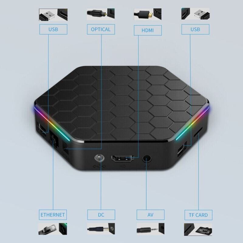 SMAXPro™ Smart Android 12 TV Box: HD Quad Core, 6K Stream Player tv box SMAXPro™ 