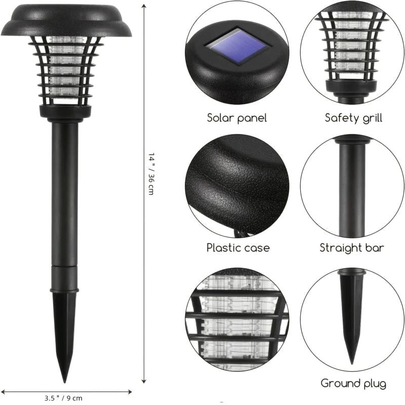 SMAXPro™ Solar Mosquito Killer LED Lamp: Landscape Electric Bug Zapper Light solar led SMAXPro™ 