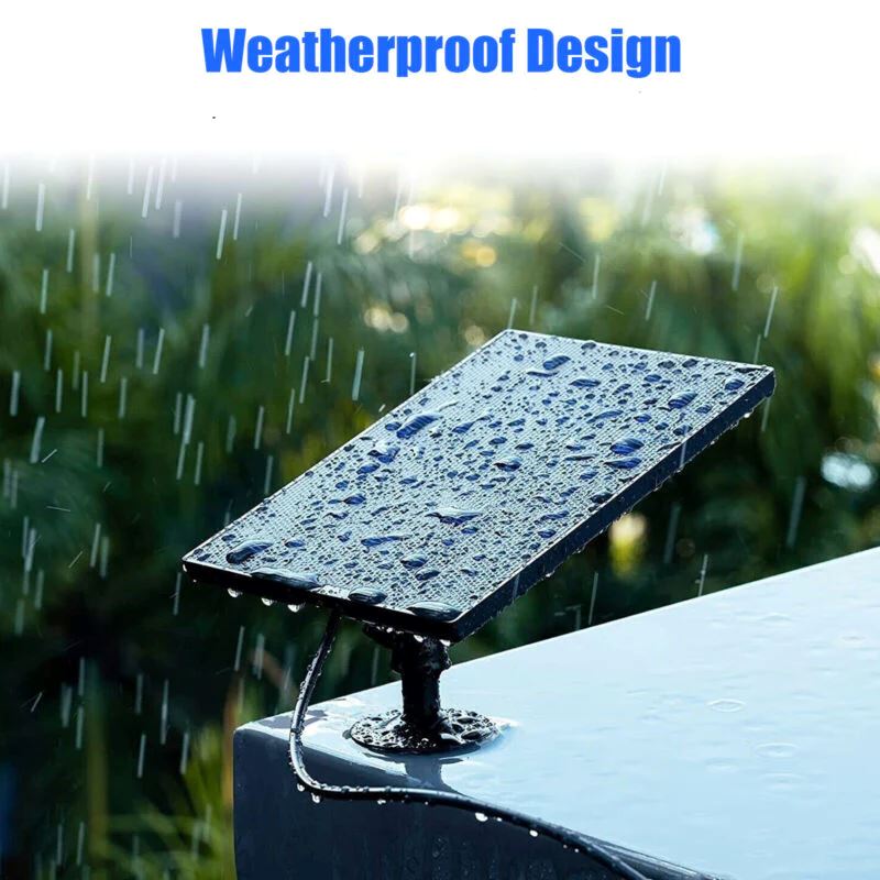 SMAXPro™ Solar Panel for Security Camera: USB Outdoor Cam, 3W 5V Battery Charger SMAXPro™ 