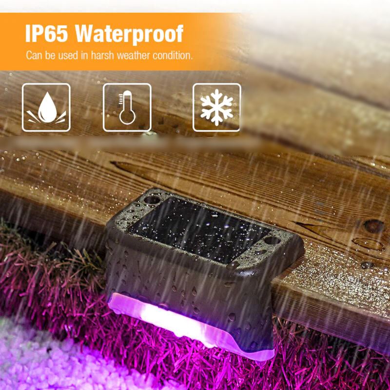 SMAXPro™ Solar Pool-Side Color Lights: 8-Pack, Waterproof, Swimming Pool pool lights SMAXPro™ 