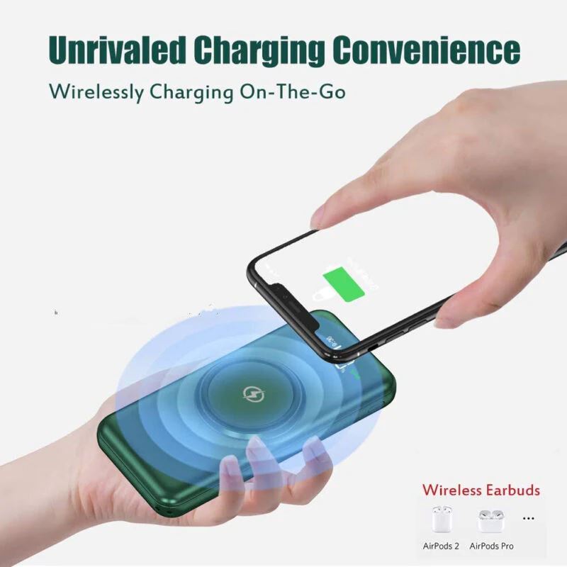 SMAXPro™ ULTRA QI Wireless Power Bank: 900,000mAh, 4 USB Ports, Phone Charger power bank SMAXPro™ 