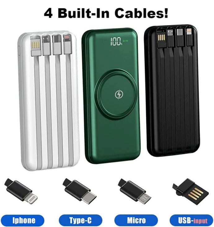 SMAXPro™ ULTRA QI Wireless Power Bank: 900,000mAh, 4 USB Ports, Phone Charger power bank SMAXPro™ 