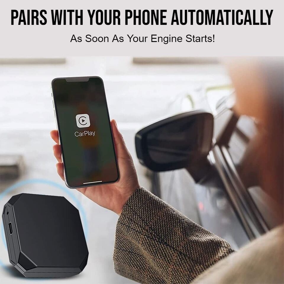 SMAXPro™ Wireless CarPlay Adapter Dongle: USB, Apple iOS, Car Navigation Player carplay adapter SMAXPro™ 