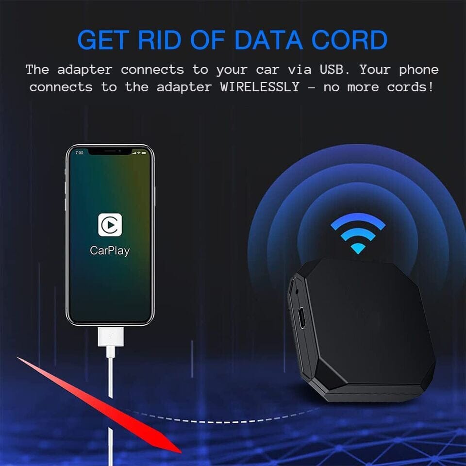 SMAXPro™ Wireless CarPlay Adapter Dongle: USB, Apple iOS, Car Navigation Player carplay adapter SMAXPro™ 