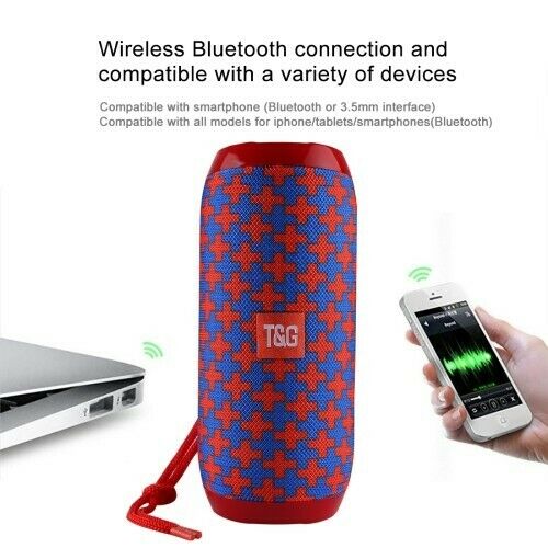 SMAXT&G™ Mini Portable Bluetooth Speaker LOUD 360°Stereo Bass Waterproof USB/UTF/FM + Mic bluetooth speakers SMAXT&G™ 