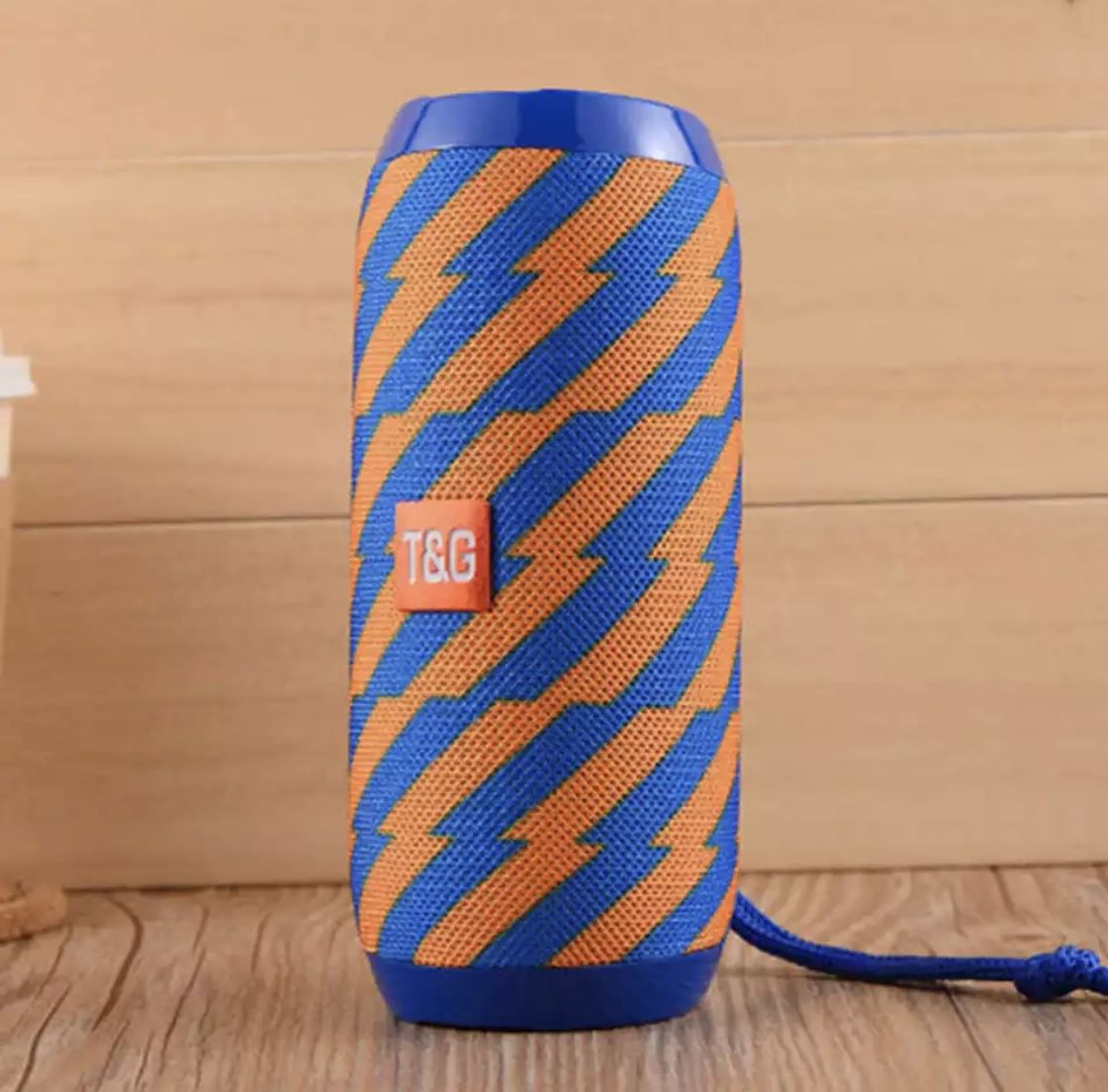 SMAXT&amp;G™ Mini Portable Bluetooth Speaker LOUD 360°Stereo Bass Waterproof USB/UTF/FM + Mic bluetooth speakers SMAXT&amp;G™ Orange Stripe 