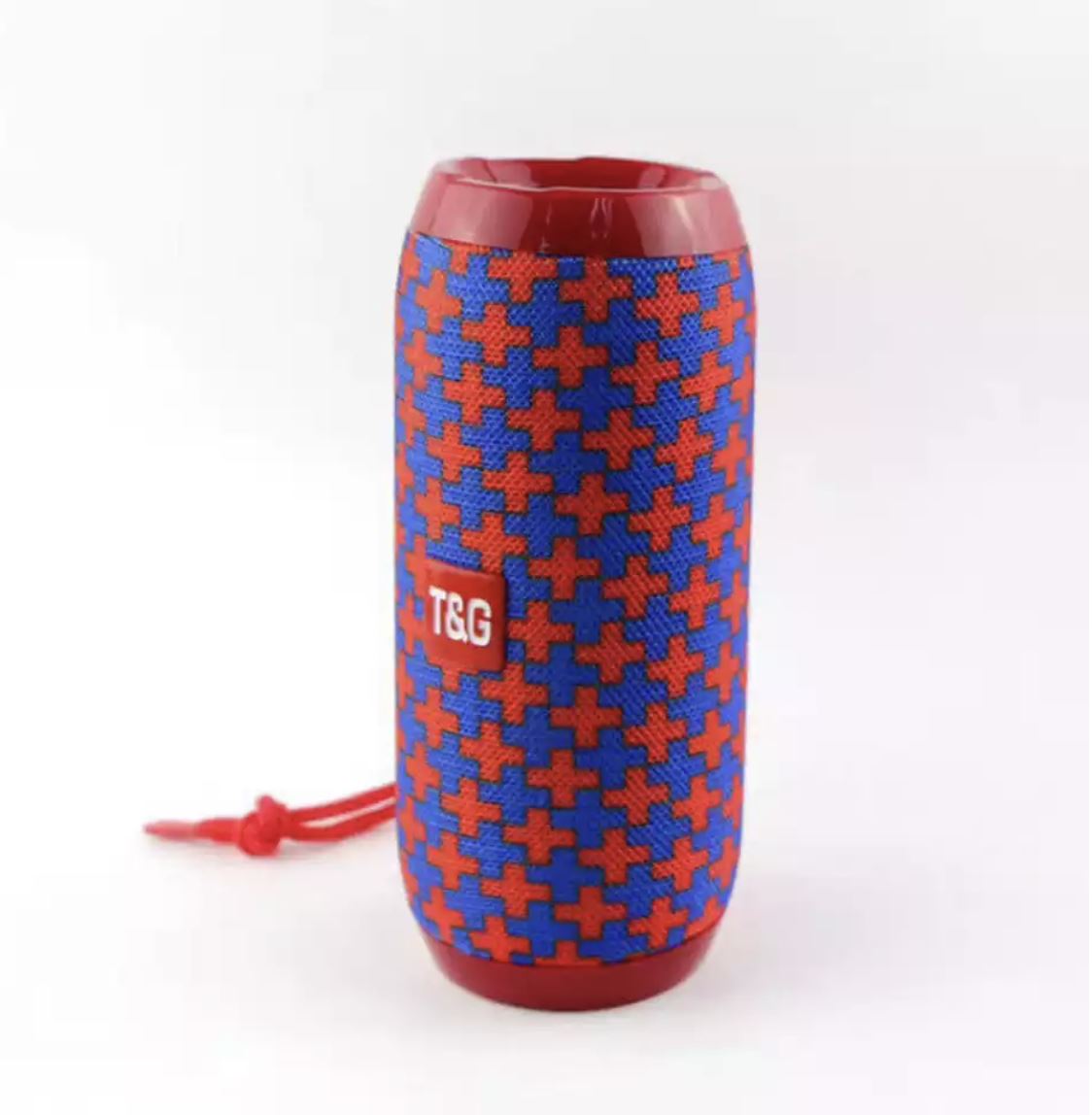 SMAXT&G™ Mini Portable Bluetooth Speaker LOUD 360°Stereo Bass Waterproof USB/UTF/FM + Mic bluetooth speakers SMAXT&G™ Red Stripe 