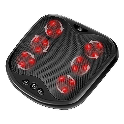 SNLXPRO™ Shiatsu Foot Massager w/ Heat | Deep Kneading, 18 Nodes, Washable | Foot + Back Massager foot massager SNLXPRO™ 
