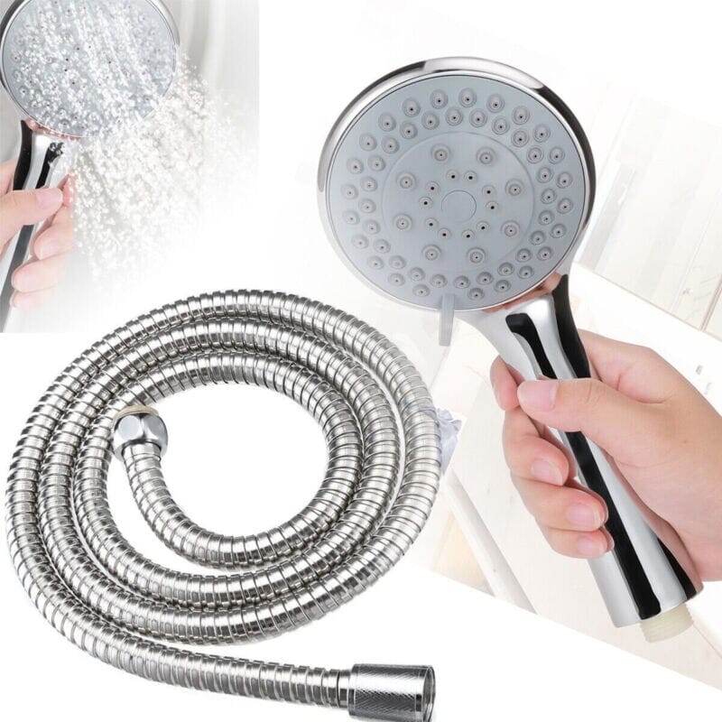 SPureMax™ Handheld Shower Head w/ 5ft Hose: 5 Spray Modes, High Pressure shower head SPureMax™ 