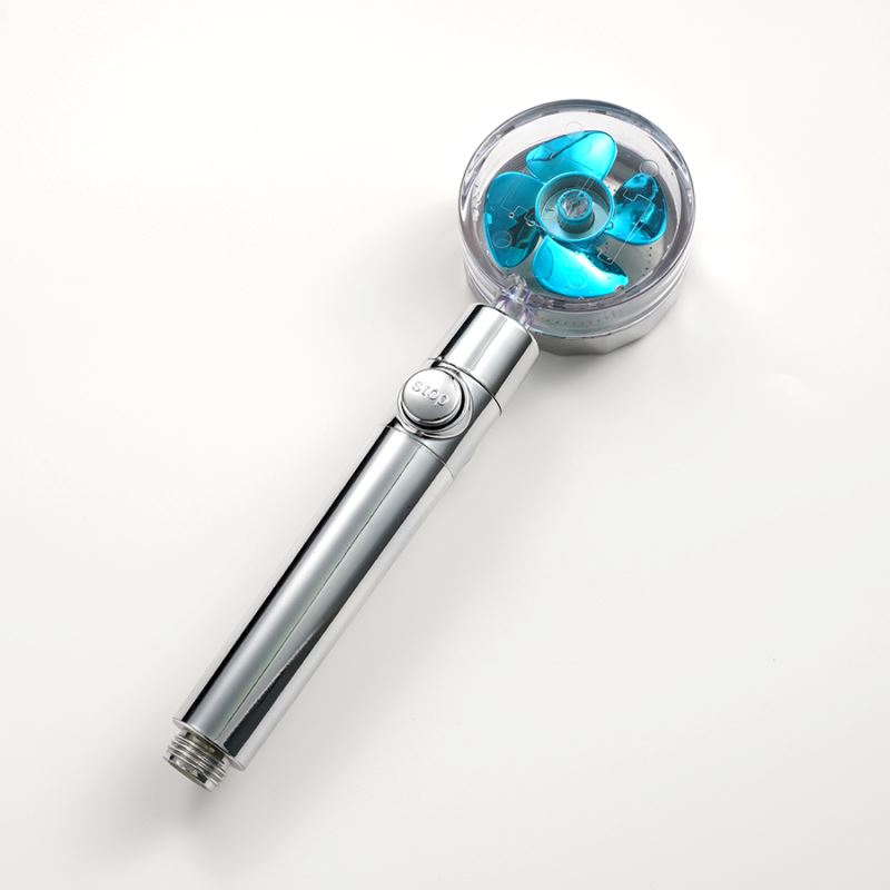 SPureMax™ Turbo Fan Shower Head w/ Filter: High Pressure, 360° Rotation, Handheld shower head SPureMax™ Blue 