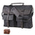 SYFashion™ Vintage Leather 15.6" Laptop Crossbody Messenger Briefcase Bag Messenger Bag SYFashion™ Black 