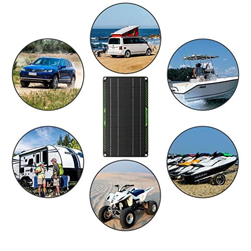 TSolarX™ Solar Trickle Charger: 10W Panel, 12V Battery Maintainer Kit, Car/Boat/RV solar trickle charger TSolarX™ 