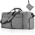 VMFashion™ Foldable 65L Travel Duffle Bag w/ Shoe Compartment - Men's Portable Weekender Duffle Travel Bag VMFashion™ Gray 