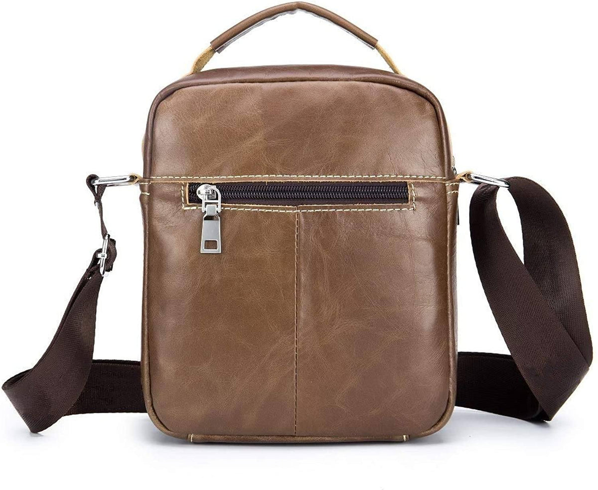 WDXElite™ Men&#39;s Leather Crossbody Sling Chest Bag - Shoulder Day Bag WDXElite™ 