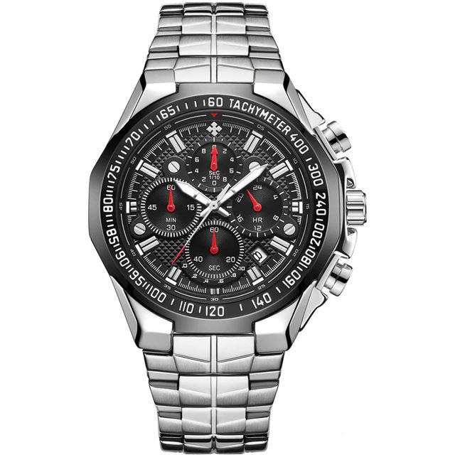 WMaxElite™ Men&#39;s Business Sport Quartz Luminous Wrist Watch Quartz Watches WMaxElite™ Black Black 